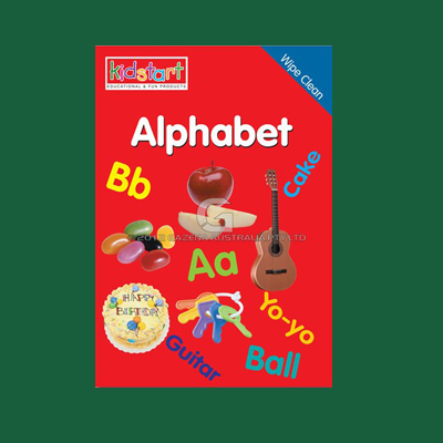 Alphabet Wipe Clean Book MBKALP