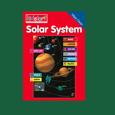 Solar System Wipe Clean Book